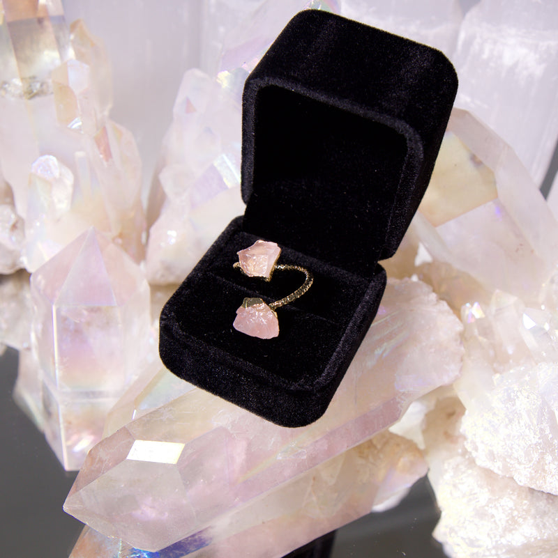 Empress Rose Quartz Ring